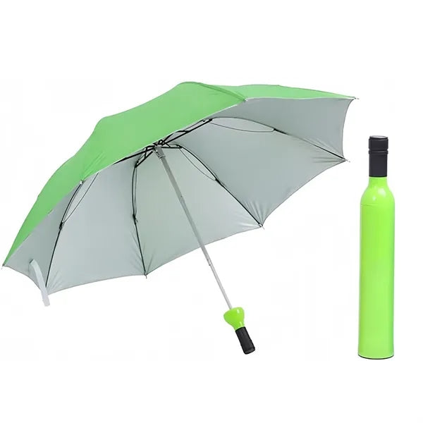 All Weather Wine Bottle Shaped Umbrella