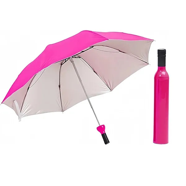 All Weather Wine Bottle Shaped Umbrella
