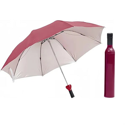 All Weather Wine Bottle Shaped Umbrella