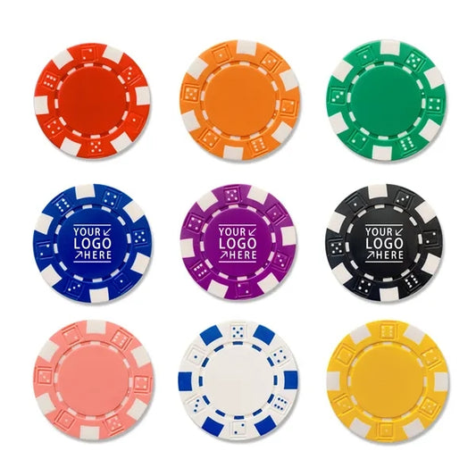 Double-sided Custom Poker Chips MOQ 100PCS