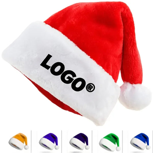 Domestic Santa Christmas Cap Hat Exquisite Pattern