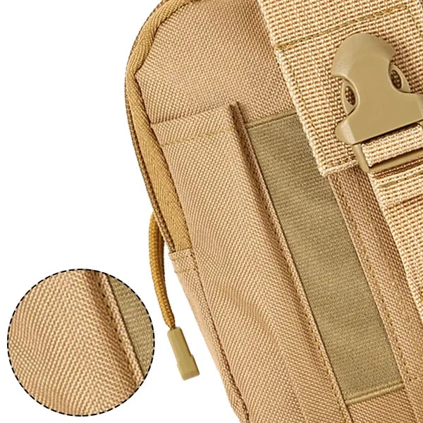 Tactical Waist Belt Bag Molle Edc Pouch Tool Organizer