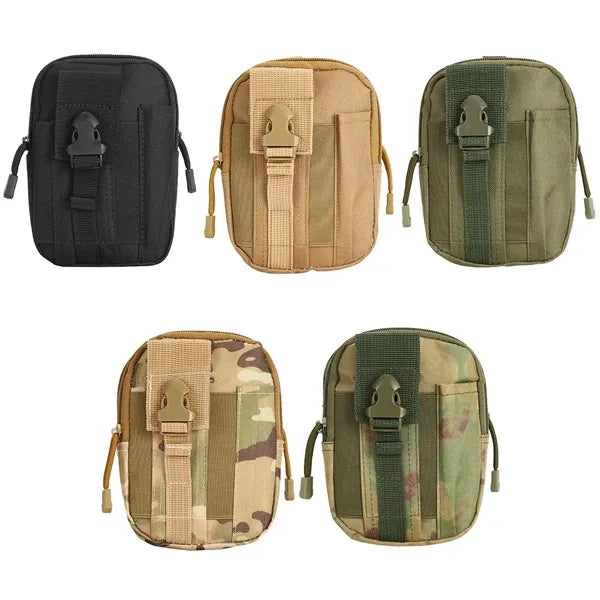 Tactical Waist Belt Bag Molle Edc Pouch Tool Organizer