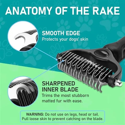 Double Sided Pet Grooming Brush