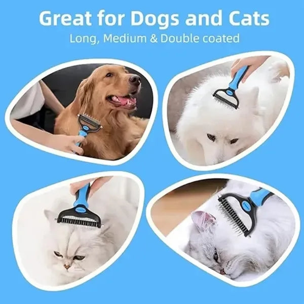 Double Sided Pet Grooming Brush