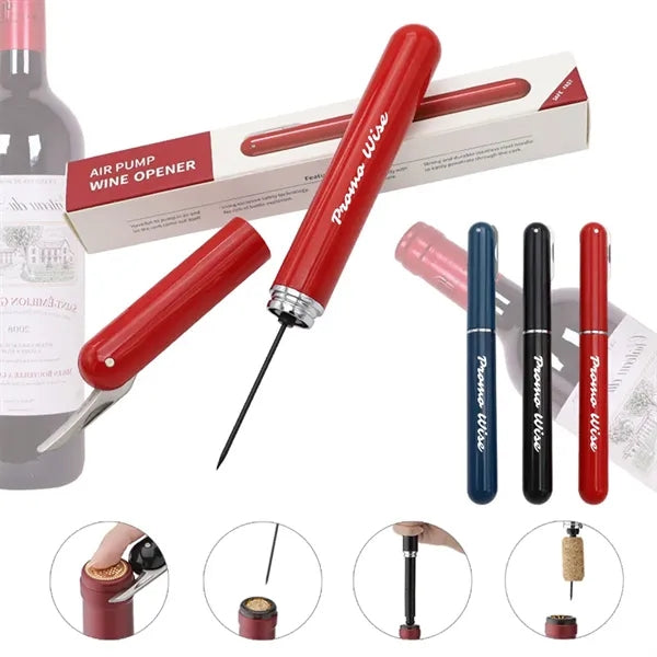 New Stainless Steel Pneumatic Wine Bottle Opener