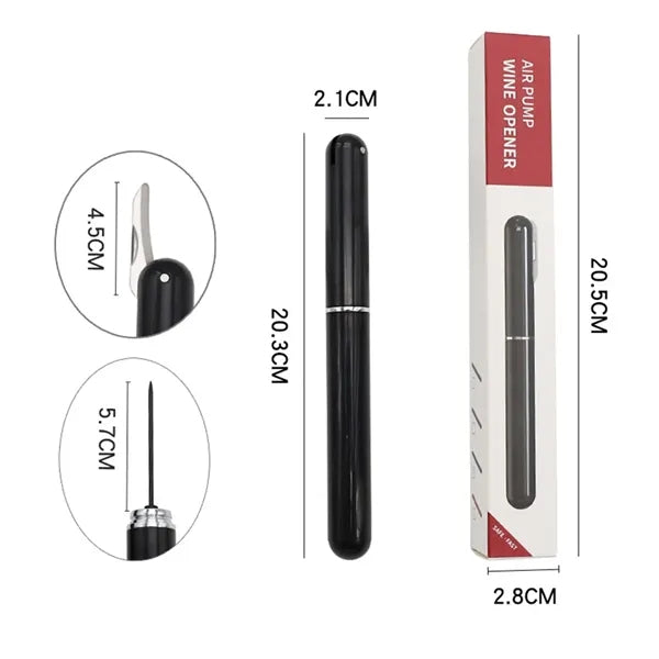 New Stainless Steel Pneumatic Wine Bottle Opener