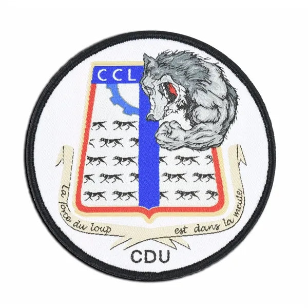 5.5 inches - 100% Custom Embroidered Patches  - Hook & Loop