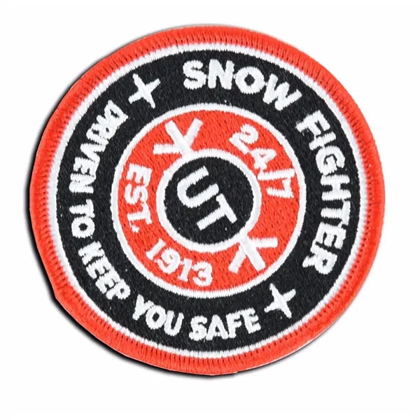 5.5 inches - 100% Custom Embroidered Patches  - Hook & Loop