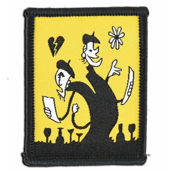 Custom Woven Patches with Iron On Backing