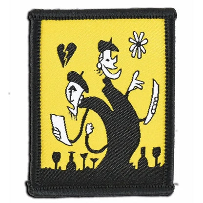 Custom Woven Patches with Iron On Backing
