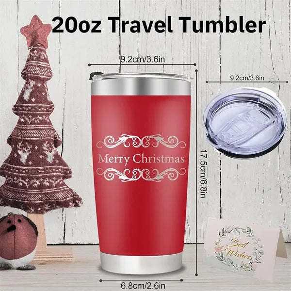 Stainless Steel Travel Mug with Lid