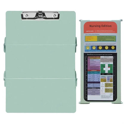 Foldable Nursing Clipboard 3 Layer Nurse Edition Cheat Sheet