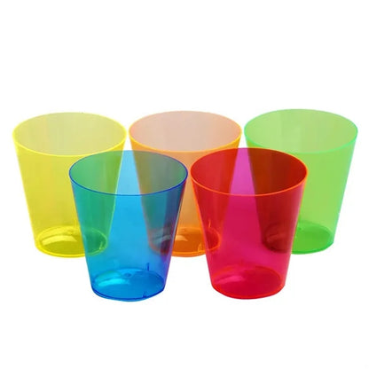 Clear Plastic Shot Glasses For Party Use