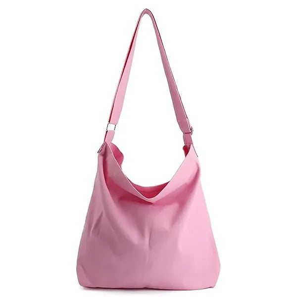 Large Size Canvas Shoulder Bag