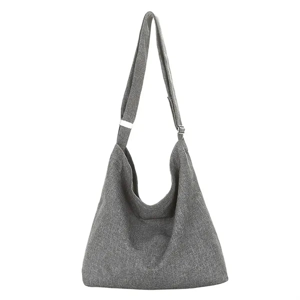Large Size Canvas Shoulder Bag