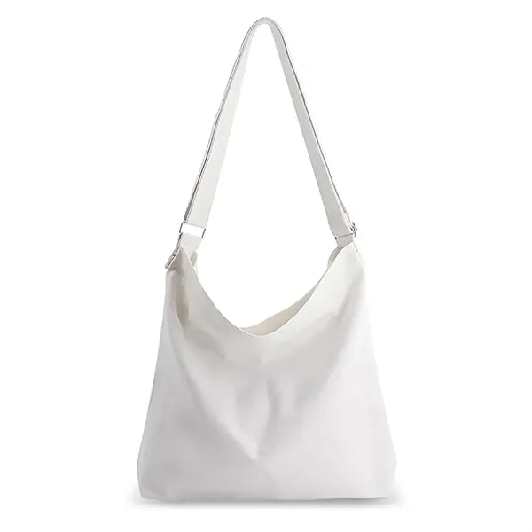 Large Size Canvas Shoulder Bag