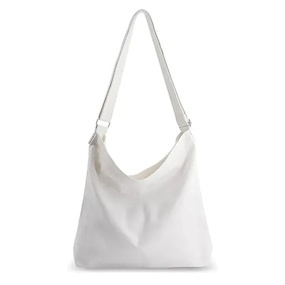 Large Size Canvas Shoulder Bag