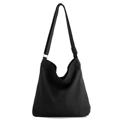 Large Size Canvas Shoulder Bag