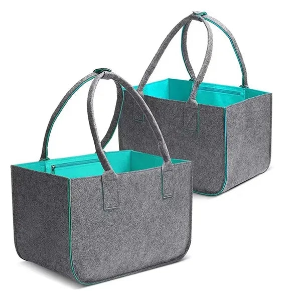 Foldable Felt Tote Bags for Shopping