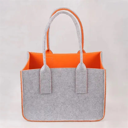 Foldable Felt Tote Bags for Shopping