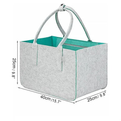 Foldable Felt Tote Bags for Shopping
