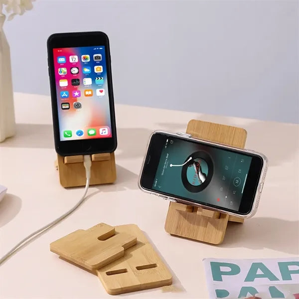 Creative Removable Universal Wooden Cell Phone Holder