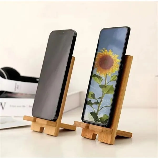 Creative Removable Universal Wooden Cell Phone Holder