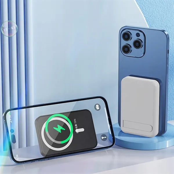 Large Capacity Wireless Portable Charger Magnetic Power Bank