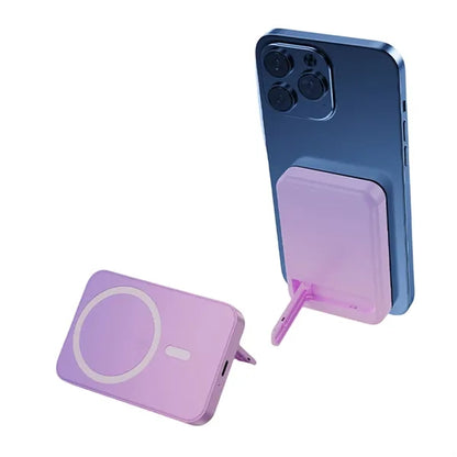 Large Capacity Wireless Portable Charger Magnetic Power Bank