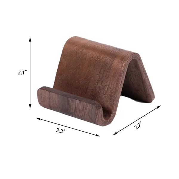 Solid Wood Creative Phone Stand Desktop Support Universal