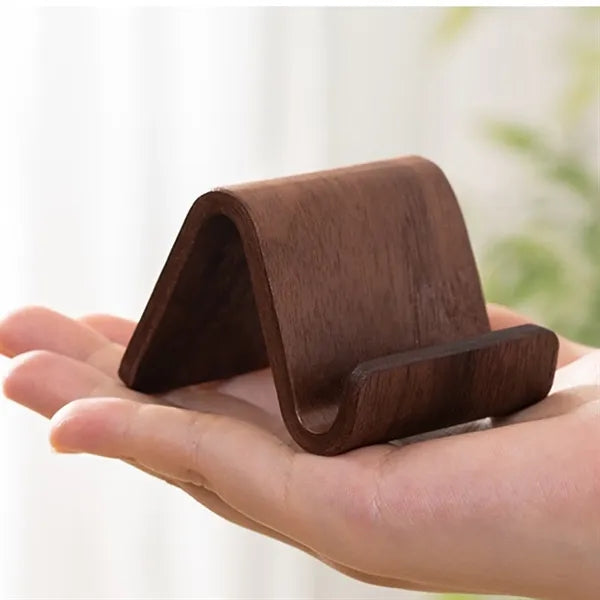 Solid Wood Creative Phone Stand Desktop Support Universal