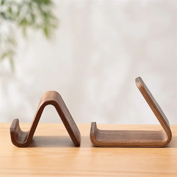 Solid Wood Creative Phone Stand Desktop Support Universal