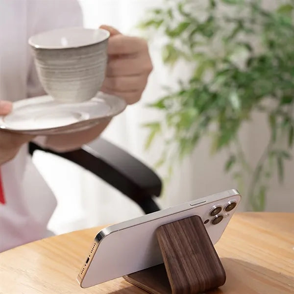 Solid Wood Creative Phone Stand Desktop Support Universal