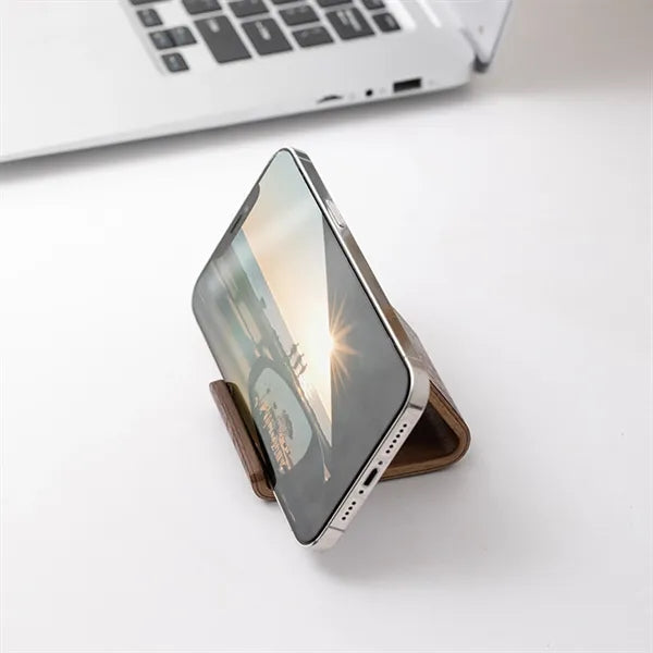 Solid Wood Creative Phone Stand Desktop Support Universal