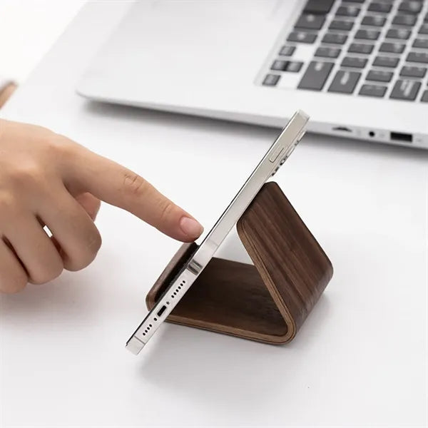 Solid Wood Creative Phone Stand Desktop Support Universal