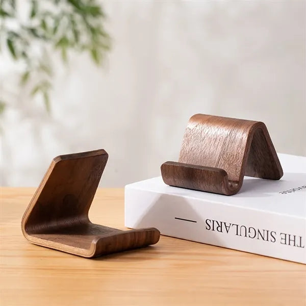 Solid Wood Creative Phone Stand Desktop Support Universal