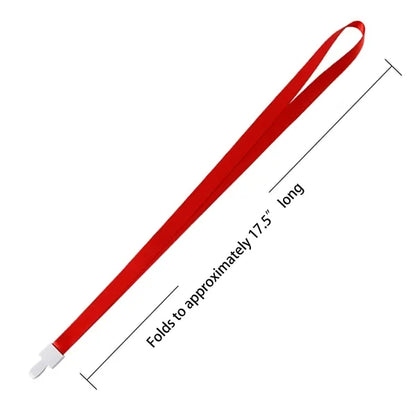 Thickened One Piece Buckle Safety Lanyard Printed Logo