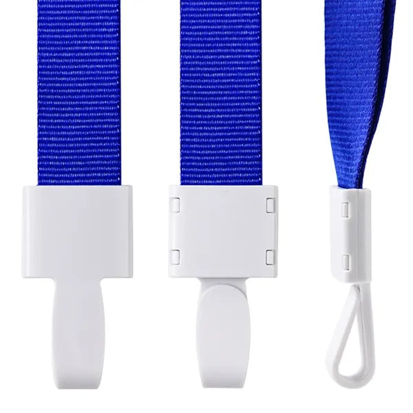 Thickened One Piece Buckle Safety Lanyard Printed Logo