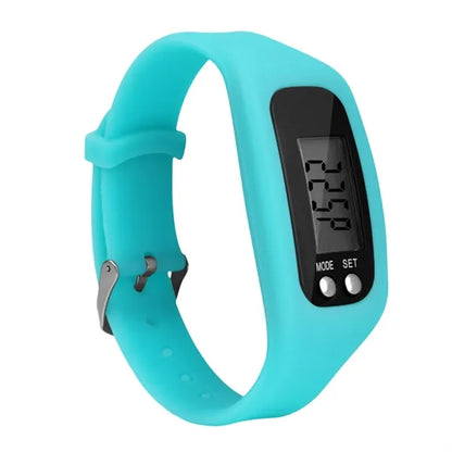 Customized Silicone Electronic Watch Bracelet Pedometer