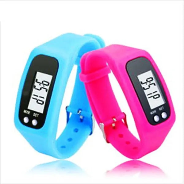 Customized Silicone Electronic Watch Bracelet Pedometer