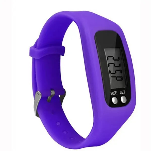 Customized Silicone Electronic Watch Bracelet Pedometer