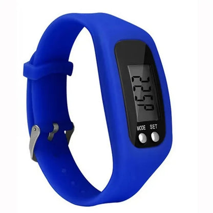 Customized Silicone Electronic Watch Bracelet Pedometer
