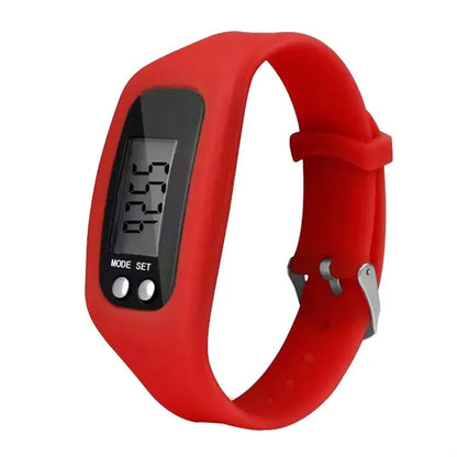 Customized Silicone Electronic Watch Bracelet Pedometer