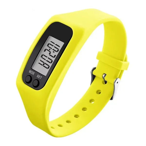 Customized Silicone Electronic Watch Bracelet Pedometer