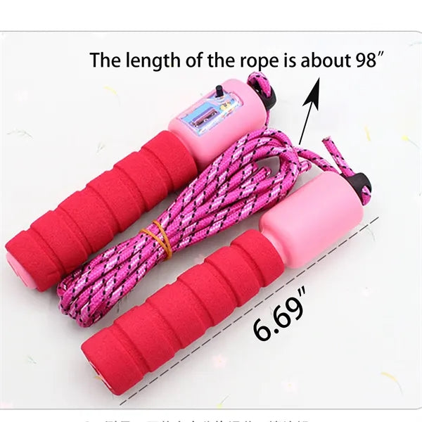 Sponge Grip Professional Fast Speed Counting Skipping Rope