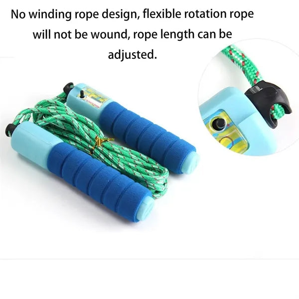 Sponge Grip Professional Fast Speed Counting Skipping Rope