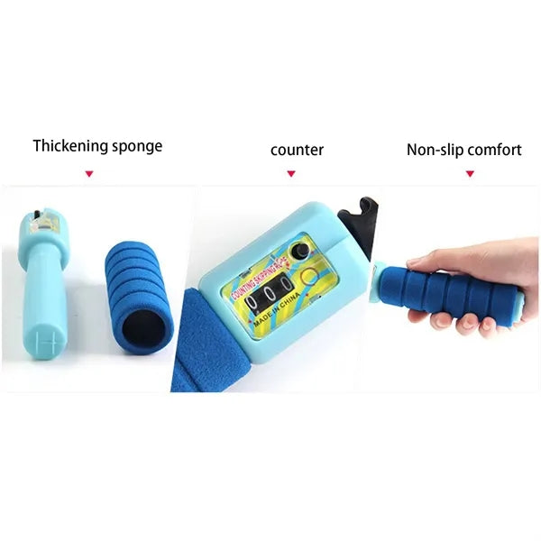 Sponge Grip Professional Fast Speed Counting Skipping Rope