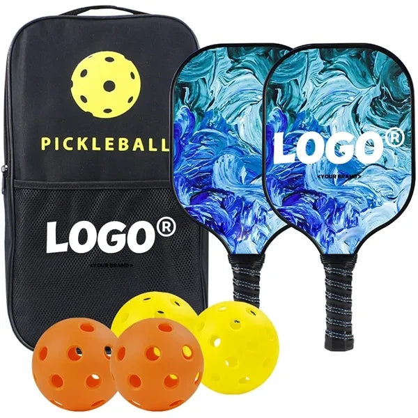Pickleball Set with 4 Balls and 1 Bag
