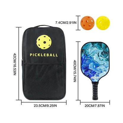 Pickleball Set with 4 Balls and 1 Bag